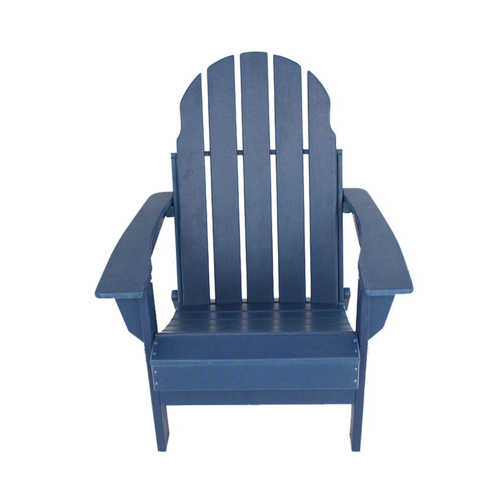 ADM009 Chaise Adirondack pliable rustique - Chaise pliante extérieure en PEHD