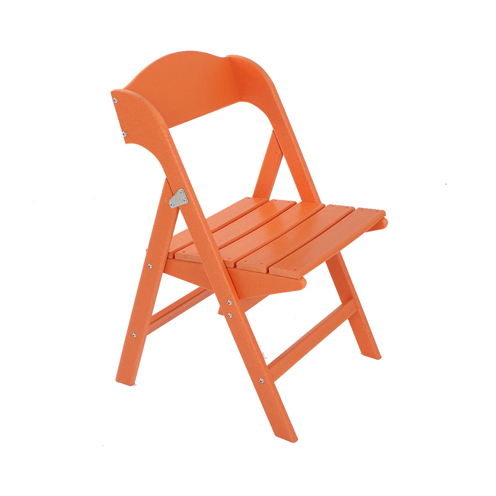 DSM003 HDPE chaise de salle à manger pliante Morden conception de meubles d'extérieur plus Durable résistant aux intempéries