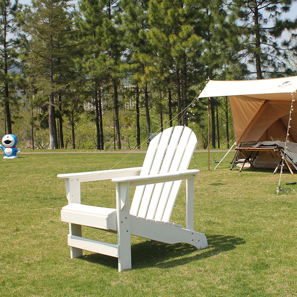 Chaise Adirondack extérieure en PEHD résistante aux intempéries SD-ST001