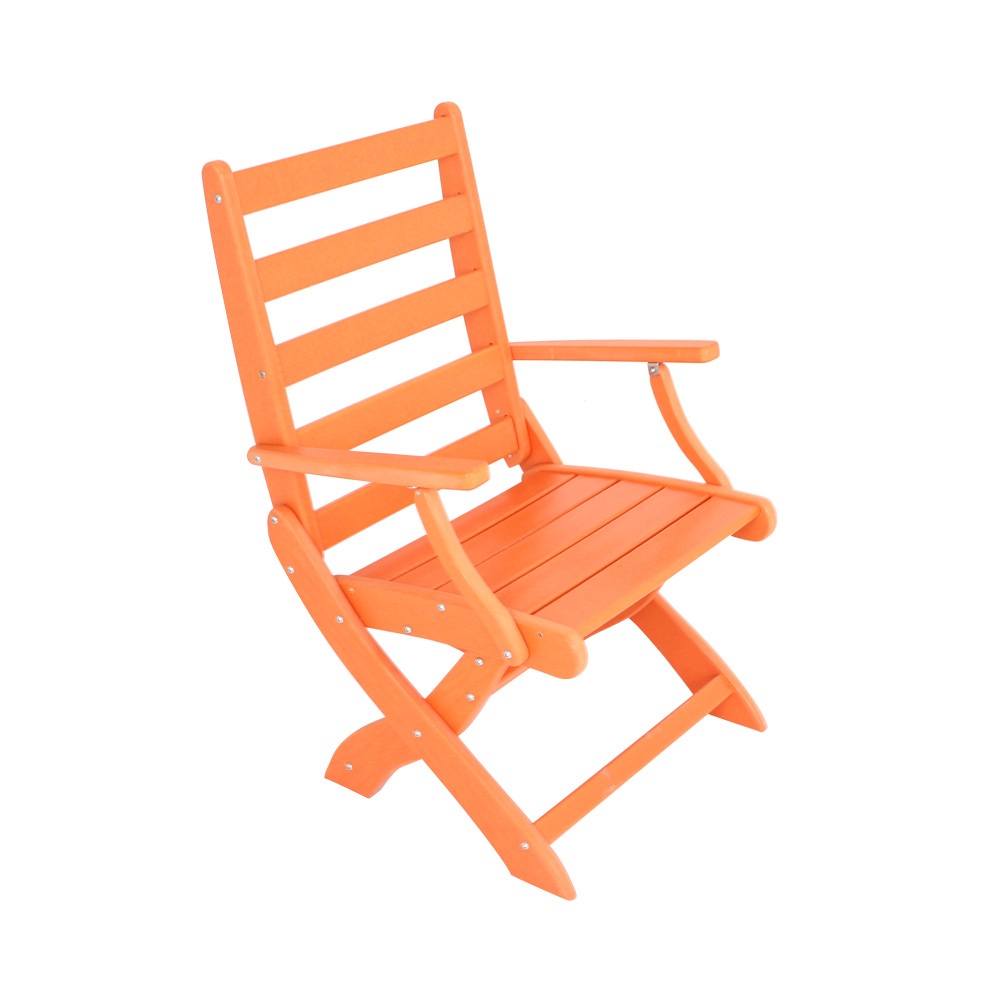 Ensembles de salle à manger Chaise de salle à manger en PEHD résistant aux intempéries