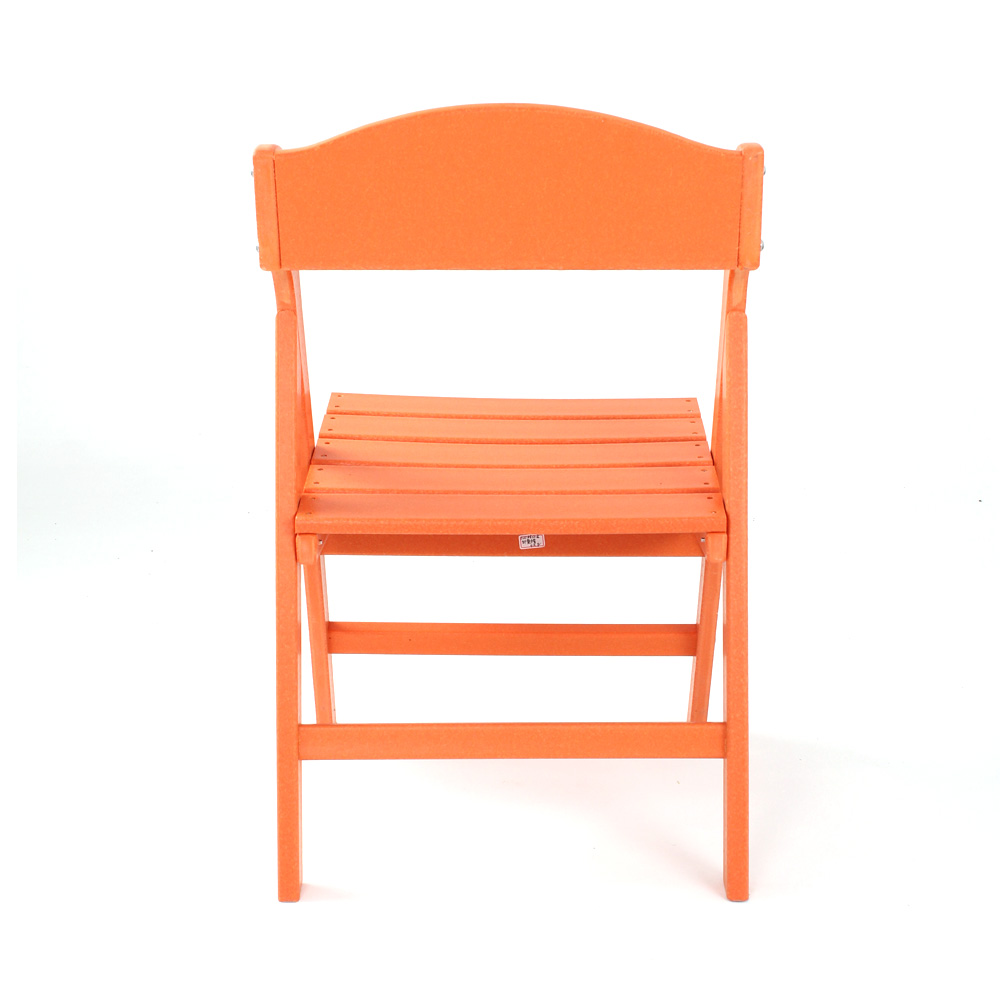 DSM003 HDPE chaise de salle à manger pliante Morden conception de meubles d'extérieur plus Durable résistant aux intempéries