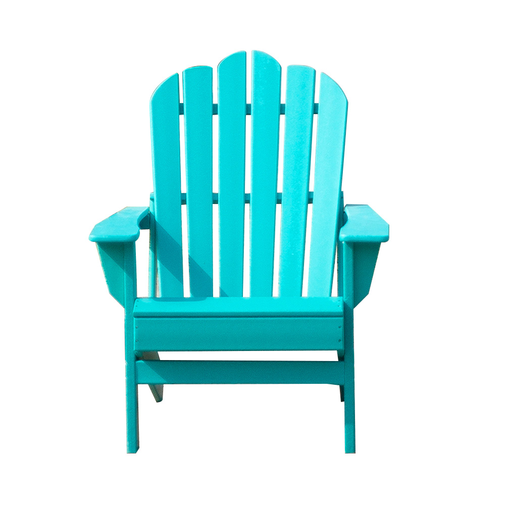 ADM010 Chaise pliable en PEHD en bleu aqua - Chaise Adirondack pliable