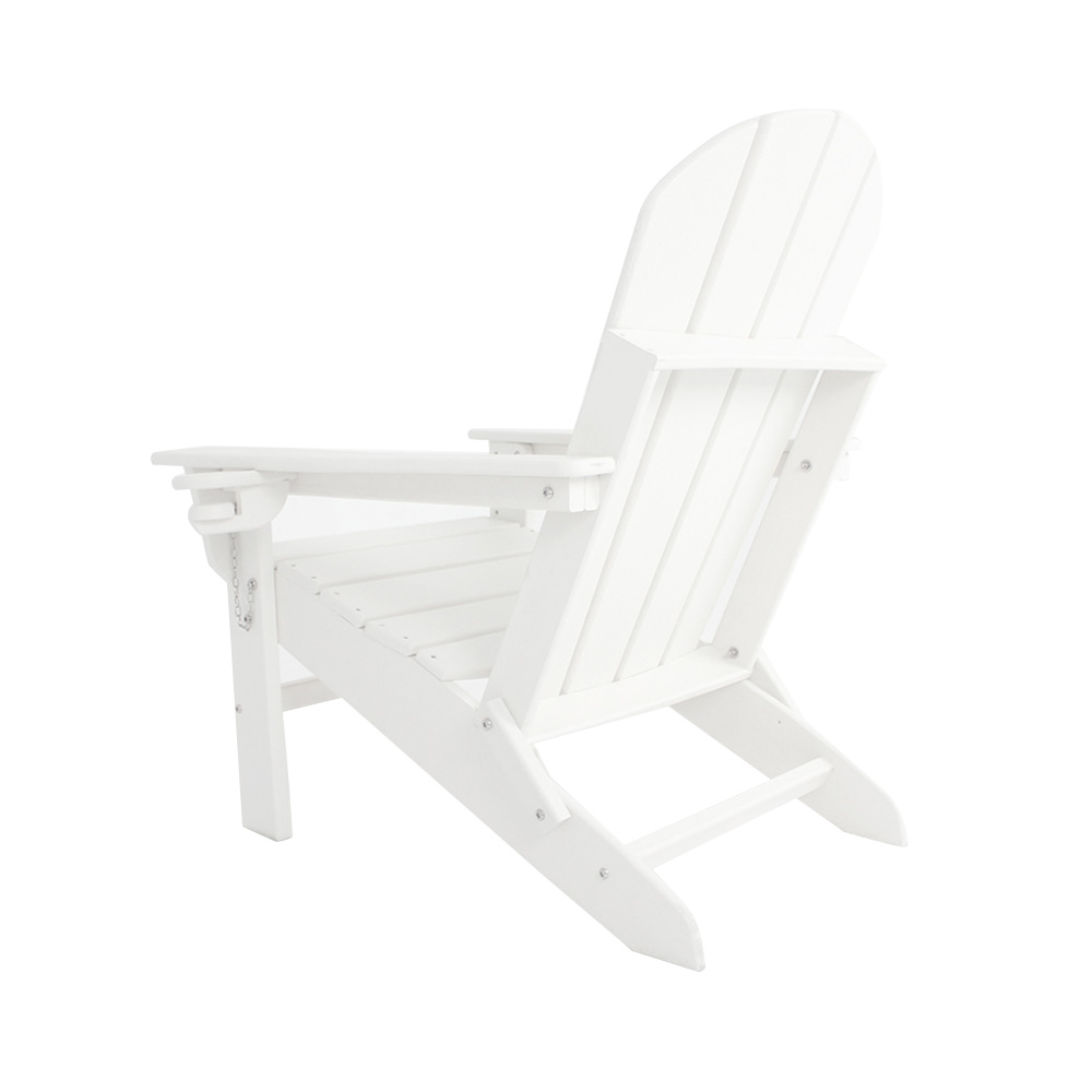 Chaise Adirondack pliable d'extérieur - Chaise HDPE anti-violet et anti-oxydante