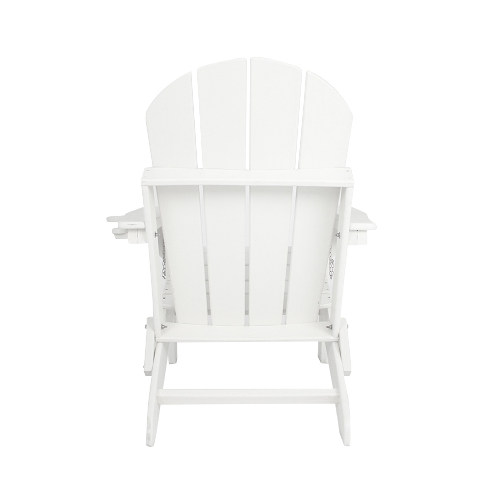 Chaise Adirondack pliable d'extérieur - Chaise HDPE anti-violet et anti-oxydante