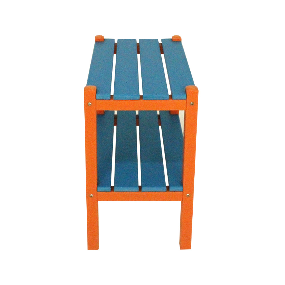 Table d'appoint/chaise d'extérieur en HDPE bleu Orange TTM003, pour jardin, Patio, balcon