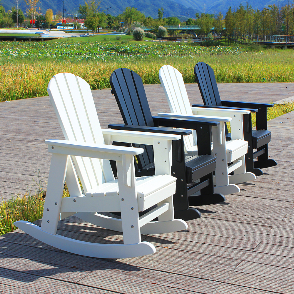 Ensemble de chaise à bascule pour enfants, sans formaldéhyde, chaise d'extérieur, Patio, jardin