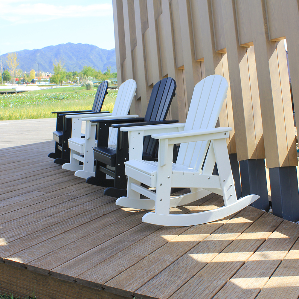 Ensemble de chaise à bascule pour enfants, sans formaldéhyde, chaise d'extérieur, Patio, jardin