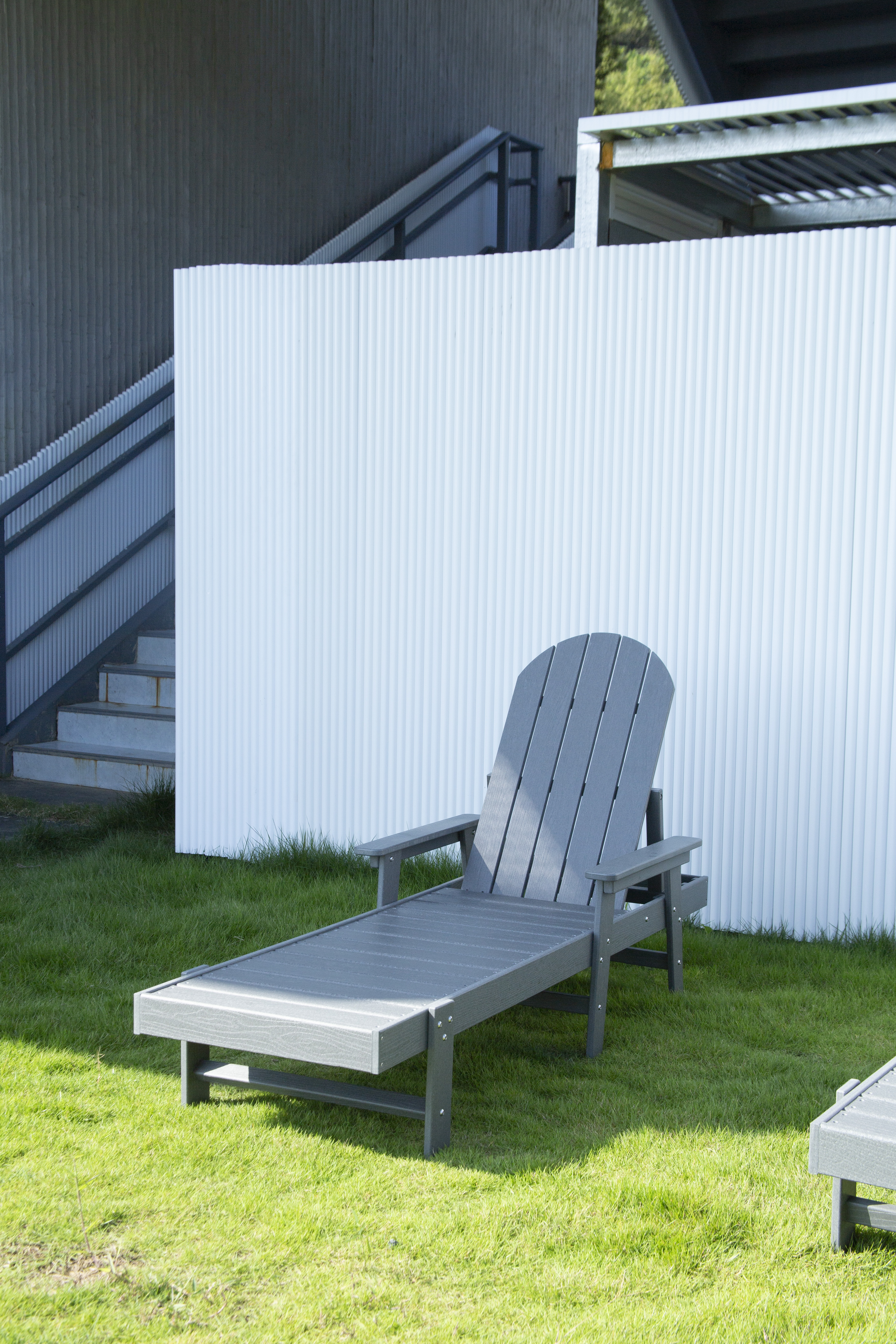 Chaise de chaise longue à chaiserie HDPE extérieure durable étanche - idéal pour les acheteurs en gros